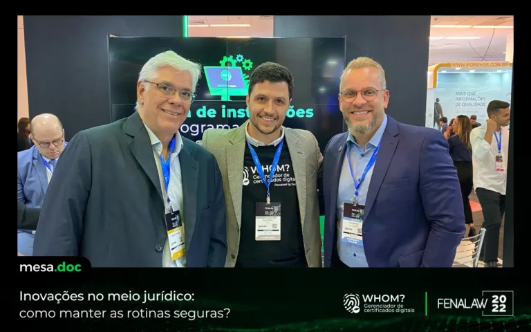 Inovações no meio jurídico: como manter as rotinas seguras?